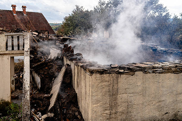 Professional Smoke Damage Removal technician working in Rockford, MN